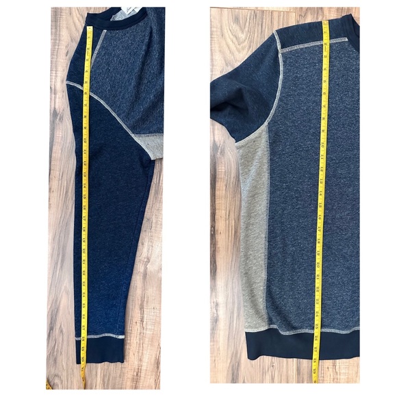 H&M LOGG Men’s Sweater Blue & Gray Long Sleeve Size L - Picture 6 of 8